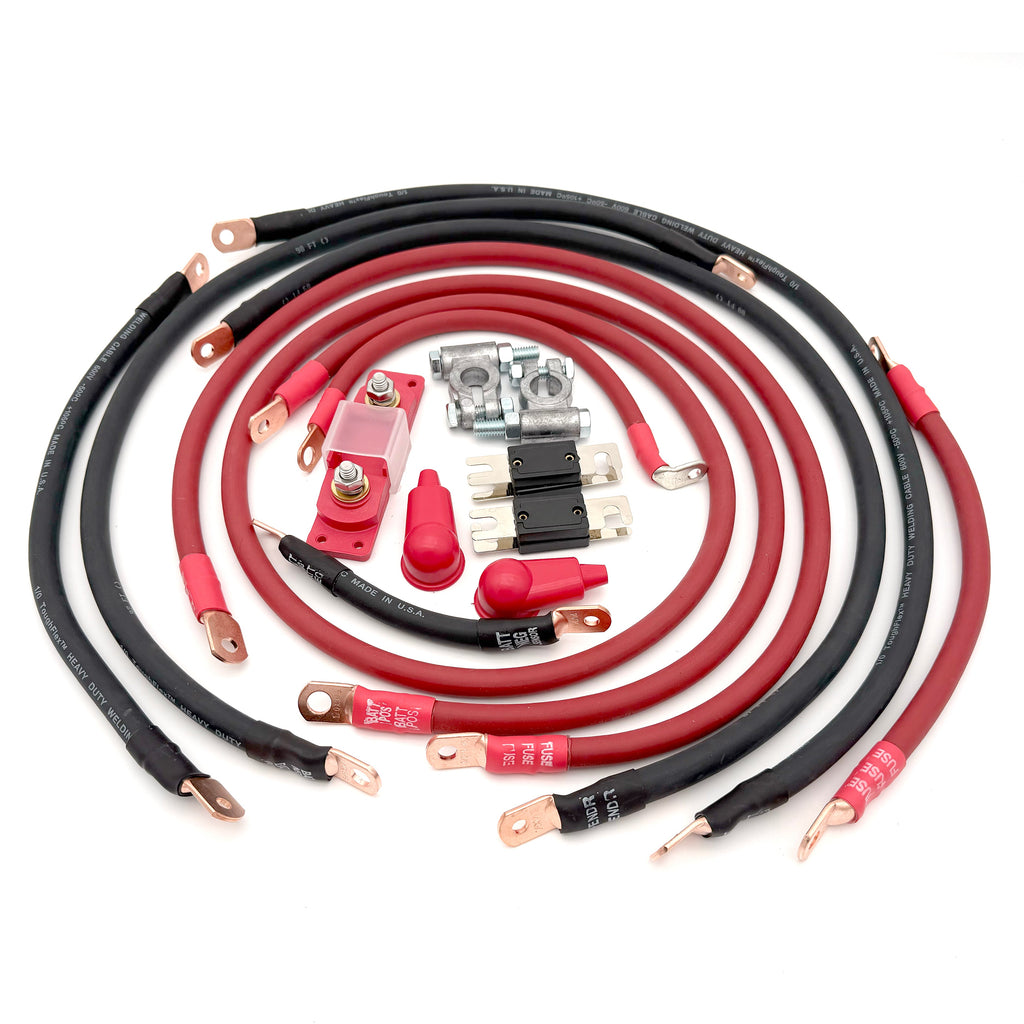 Big 7 Battery Cable Kit 2018 - 2024 Jeep Wrangler JL