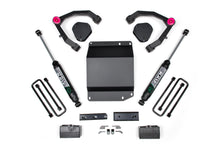 Cargar imagen en el visor de la galería, 07-13 Silverado/Sierra 1500 4WD 3.5 Inch UCA Lift Kit With Nitro Shocks Zone Offroad