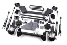 99 K1500 00-06 Silverado/Sierra 1500 6 Inch Lift Kit With Nitro Shocks Zone Offroad