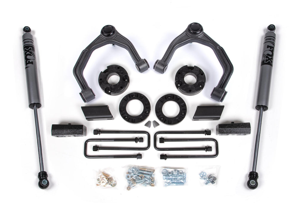19-23 Silverado/Sierra 1500 3.5 Inch Adventure Series Lift Kit With FOX Shocks Zone Offroad