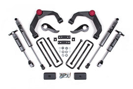 20-24 Silverado/Sierra 2500/3500 HD 3 Inch Adventure Series OE Key 84634344 Without Overloads Fox Adventure Shocks Zone Offroad