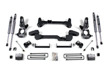 Load image into Gallery viewer, 01-10 Silverado/Sierra 2500/3500 HD 6 Inch Lift Kit Fox Adventure Shocks Zone Offroad