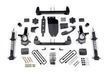 Cargar imagen en el visor de la galería, 14-18 Silverado/Sierra 1500 4WD 6.5 Inch Lift Kit With Replacement Strut Alum/Stamped Arms No Shocks Zone Offroad