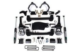 19-24 Silverado/Sierra 1500 4 Inch Lift Kit With Nitro Shocks Zone Offroad