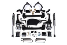 Cargar imagen en el visor de la galería, 19-24 Silverado/Sierra 1500 4WD 6 Inch Lift Kit Fox Adventure Shocks Zone Offroad