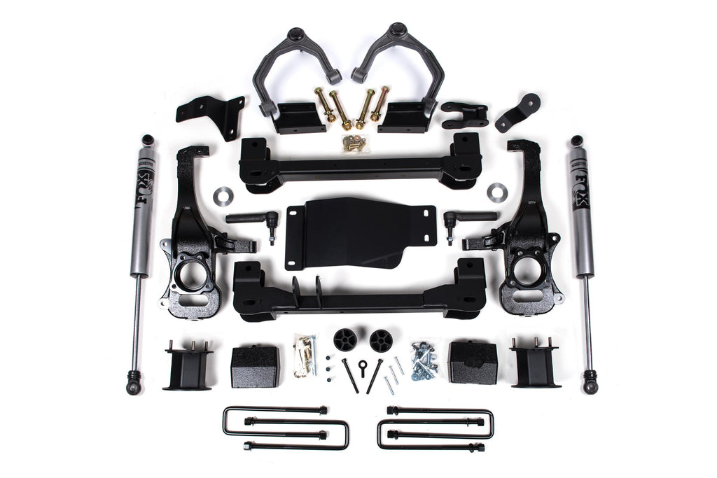 19-24 Chevy/GM Trail Boss / AT4 1500 4WD 4 Inch Lift Kit With FOX Shocks Zone Offroad