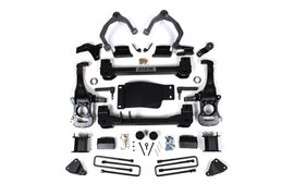 19-24 Sierra 1500 Denali 4WD 4 Inch Lift Kit No Shocks Zone Offroad