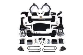 4 Inch Lift Kit For 25-Up Silverado/Sierra 1500 ZR2, AT4X 1500 4WD 3 Inch Rear Block Spacer Front Rear Shock Spacer Zone Offroad