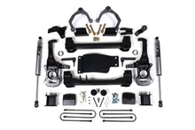 Load image into Gallery viewer, 4 Inch Lift Kit For 25-Up Silverado/Sierra 1500 Custom Trail Boss/LT Trail Bass/AT4 4WD 3 Inch Rear Block Spacer Front Fox 2.0 ADV Series Rear Shock Zone Offroad