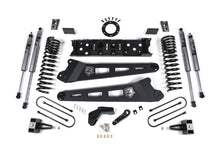 Load image into Gallery viewer, 19-24 RAM 3500 4 Inch Radius Arm Bracket Gas 2 Inch Rear Block Without Overload Adventure Shocks Zone Offroad
