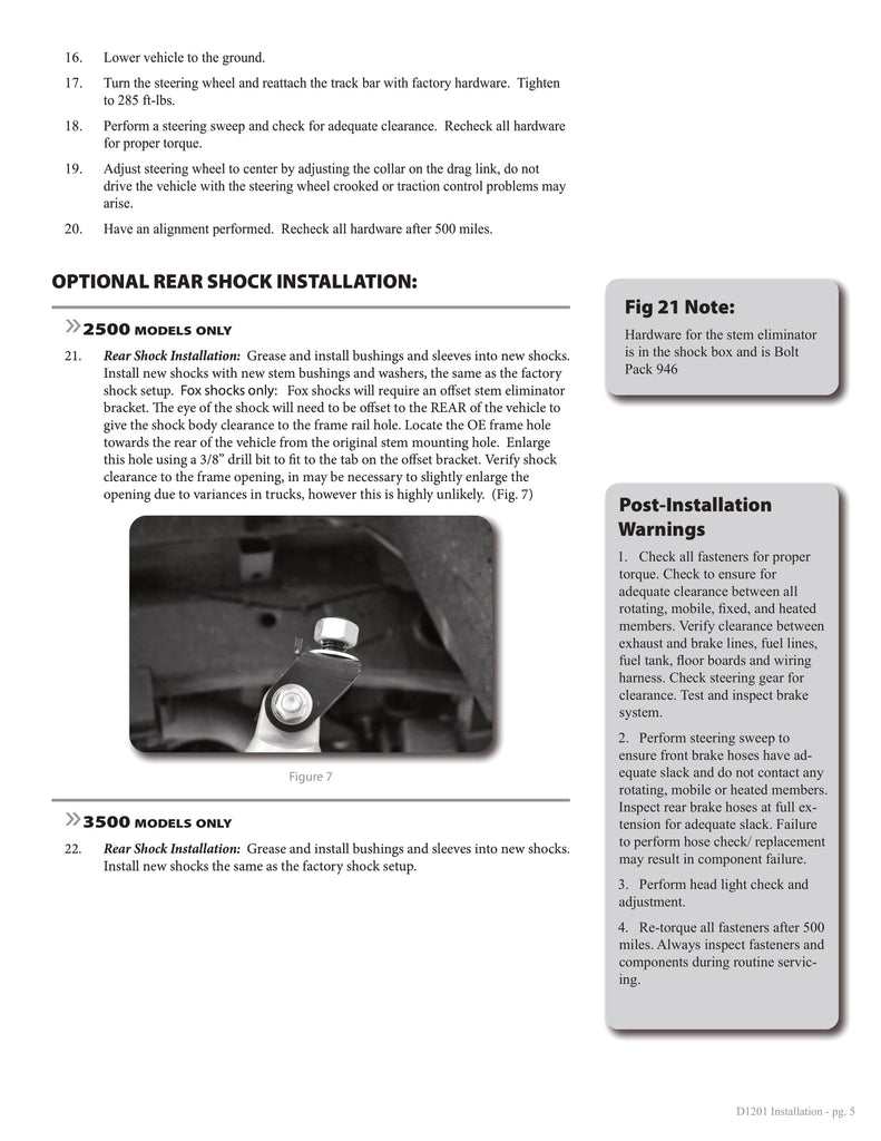 Zone Offroad 2in. Leveling / Lift Kit | ZOND1201 | 2014 - 2024 Ram 2500 & 2013 - 2024 Ram 3500