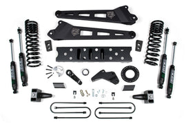 19-24 RAM 3500 5.5 Inch Radius Arm 5 Inch Rear Block With Overload Gas 6-Bolt T-Case Nitro Shocks Zone Offroad