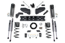 Cargar imagen en el visor de la galería, 19-24 RAM 2500 5.5 Inch Radius Arm Bracket 4.5 Inch Rear Coil Gas 6-Bolt T-Case Fox Adventure Shocks Zone Offroad
