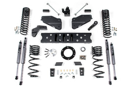 19-24 RAM 2500 5.5 Inch Radius Arm Bracket 4.5 Inch Rear Coil Gas 6-Bolt T-Case Fox Adventure Shocks Zone Offroad