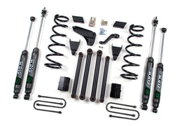 10-13 RAM 2500 Powerwagon 4WD 5 Inch Coil Spring Lift Kit System With Nitro Shocks Zone Offroad