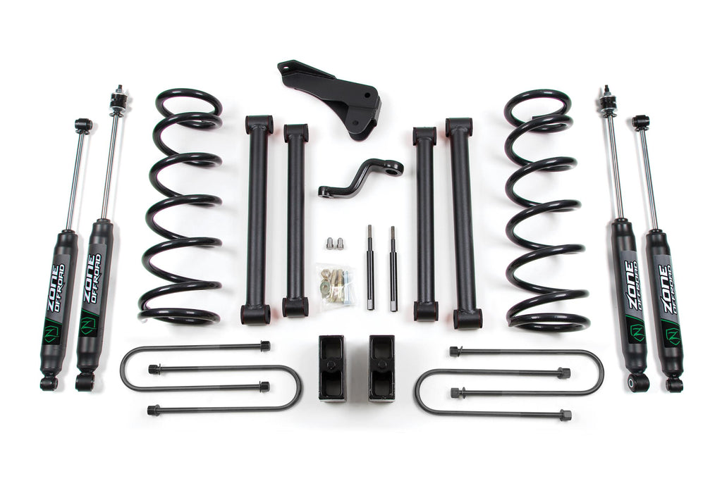 09 Dodge RAM 2500/3500 With 4-1/8 Axle Lift Kit With Nitro Shocks Zone Offroad