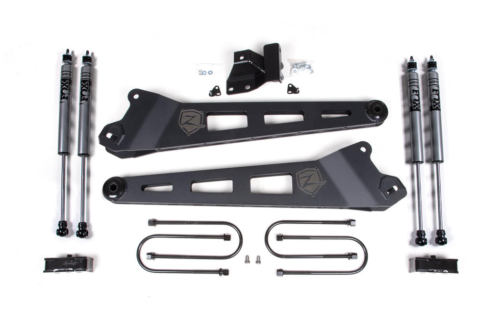 19-24 RAM 3500 3 Inch Radius Arm Lift Kit Fox Adventure Shocks Zone Offroad