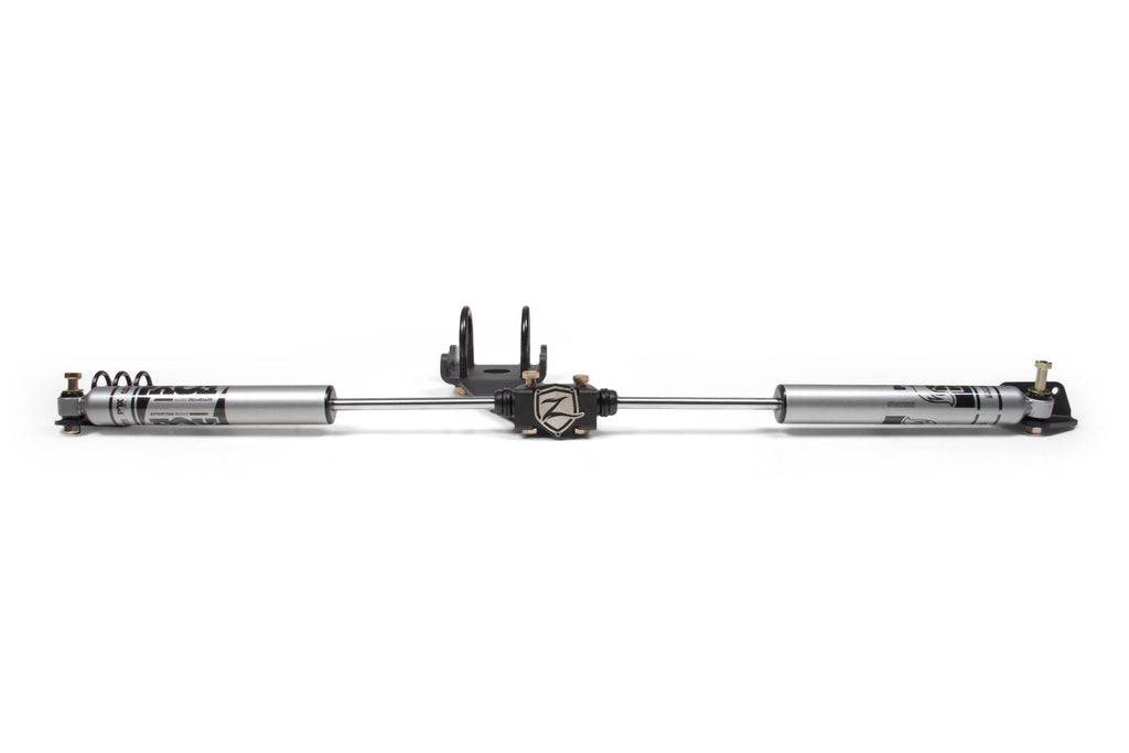 2008-2013 Ram 2500/2008-2012 Ram 3500 4WD Dual Steering Stabilizer Kit Fox 2.0 Adv Series Zone Offroad
