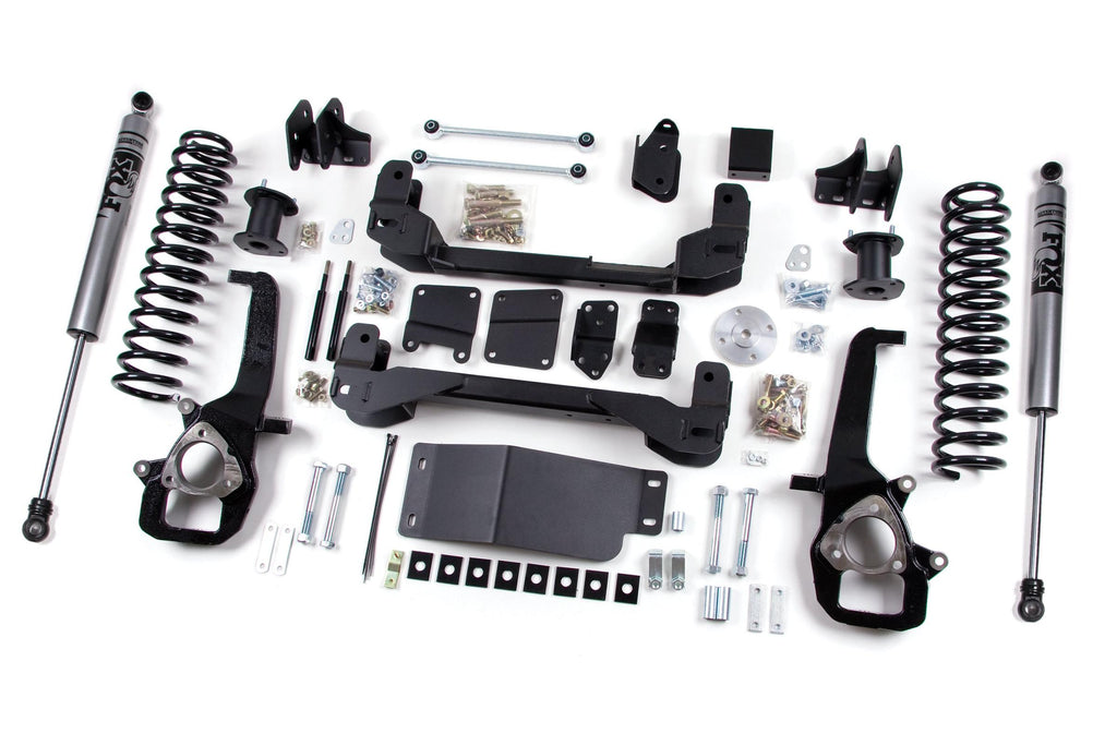 2012 Dodge 1500 6 Inch Front 3 Inch Rear Strut Spacer Lift Kit Fox Shocks Zone Offroad