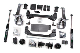 2012 RAM 1500 4 Inch Front 4 Inch Rear Lift Kit With Nitro Shocks Zone Offroad