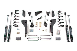 03-07 Dodge RAM 2500 6 Inch Lift Kit With 3.5 Inch Axle Diesel Fox Shocks Zone Offroad