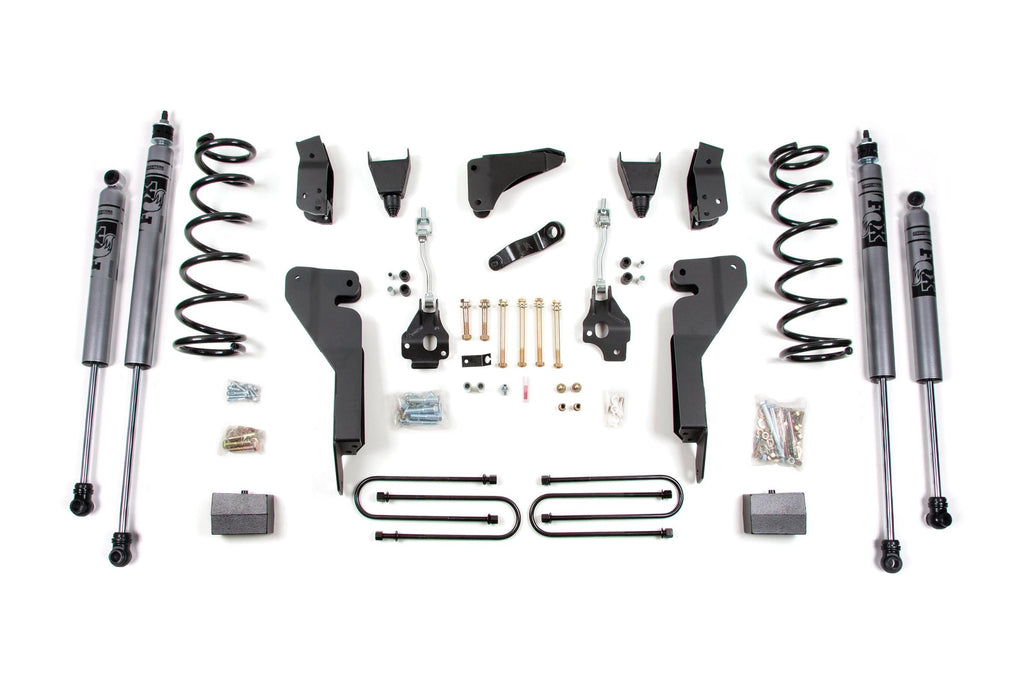 03-07 Dodge RAM 2500 6 Inch Lift Kit w/4 Inch Axle Gas Fox Shocks Zone Offroad