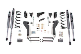 09-13 Dodge RAM 2500 6 Inch Lift Kit With 3.5 Inch Axle Gas Fox Shocks Zone Offroad
