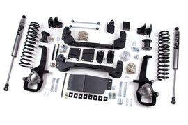 13-15 Dodge RAM 1500 6 Inch Front 5 Inch Rear Lift Height Strut Spacer Lift Kit Fox Shocks Zone Offroad