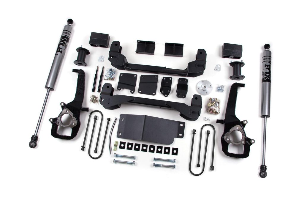 06-08 Dodge 1500 6 Inch Strut Spacer Lift Kit Fox Shocks Zone Offroad
