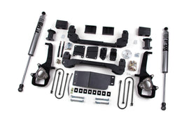 06-08 Dodge 1500 6 Inch Strut Spacer Lift Kit Fox Shocks Zone Offroad
