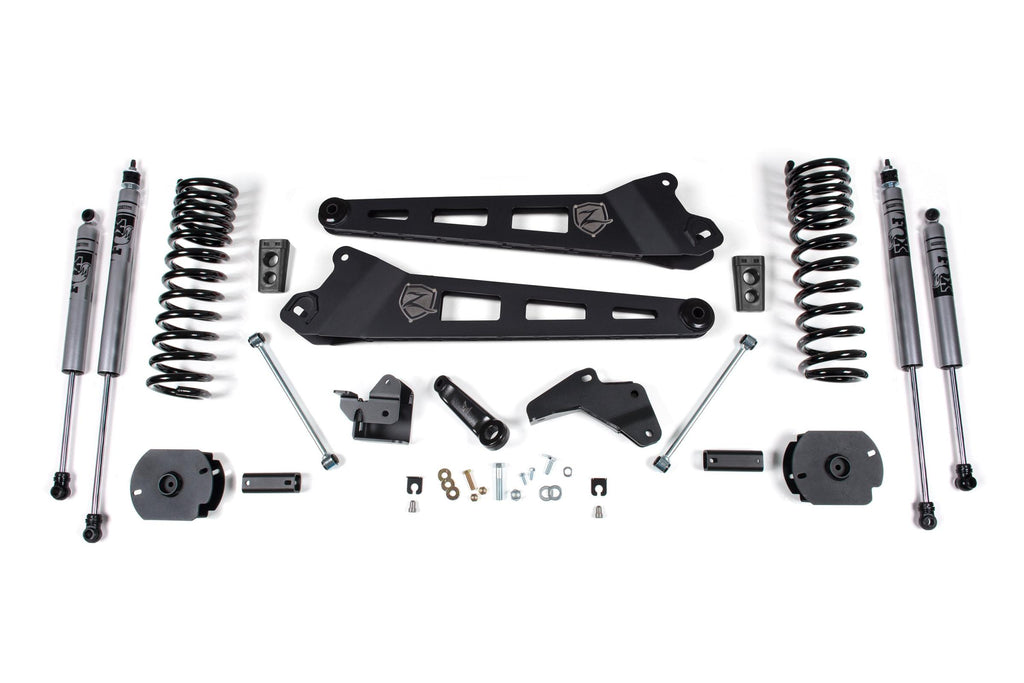 14-18 RAM 2500 4 Inch Replacement Radius Arm Lift Kit Gas Fox Shocks Zone Offroad