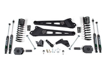 Cargar imagen en el visor de la galería, 14-18 RAM 2500 4 Inch Replacement Radius Arm Lift Kit Gas With Nitro Shocks Zone Offroad