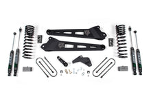 Load image into Gallery viewer, 13-18 RAM 3500 4 Inch Replacement Radius Arm Lift Kit Gas With Nitro Shocks Zone Offroad