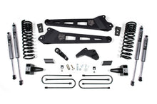 Cargar imagen en el visor de la galería, 13-18 RAM 3500 5.5 Inch Replacement Radius Arm Lift Kit Gas Fox Shocks Zone Offroad