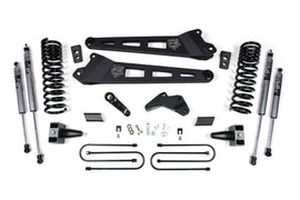 13-18 RAM 3500 5.5 Inch Replacement Radius Arm Lift Kit Gas Fox Shocks Zone Offroad