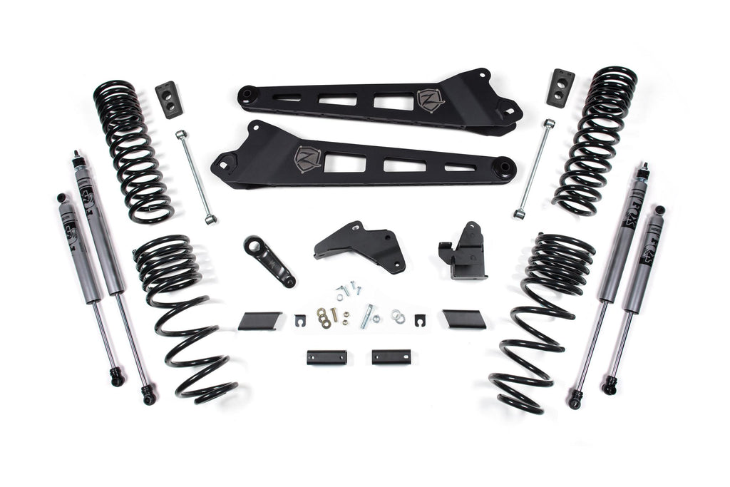 14-18 RAM 2500 5.5 Inch Replacement Radius Arm Lift Kit Gas Fox Shocks Zone Offroad