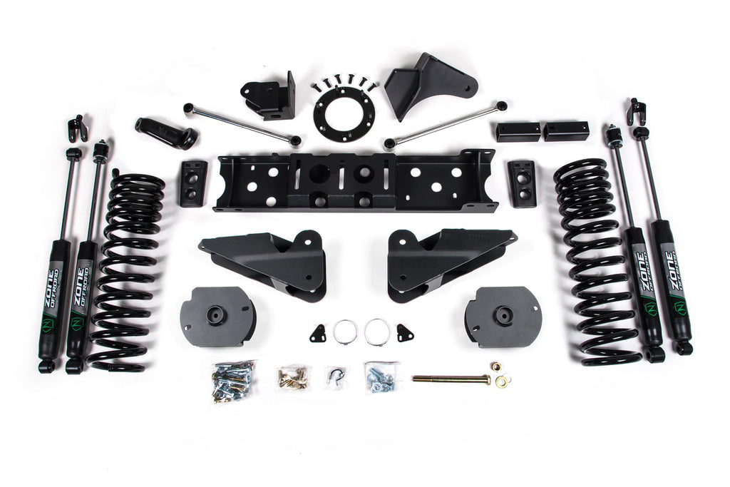 19-24 RAM 2500 4 Inch Radius Arm Bracket Gas Adventure Shocks Zone Offroad