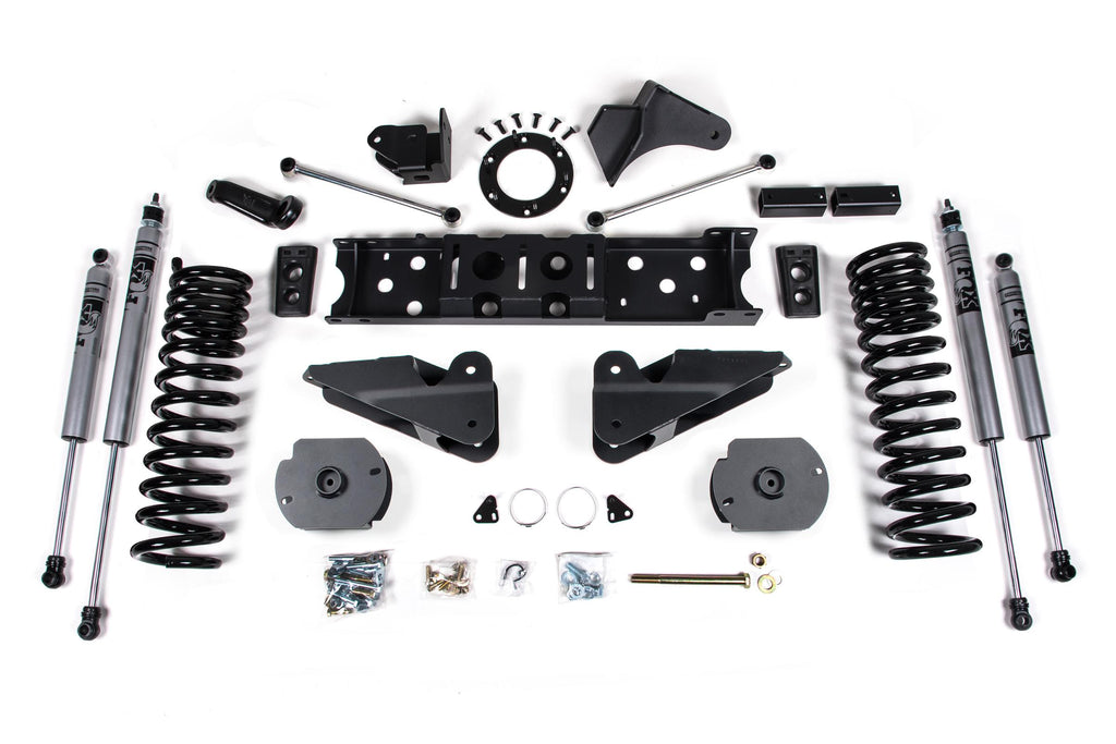 19-24 RAM 2500 4 Inch Radius Arm Bracket Gas Adventure Shocks Zone Offroad