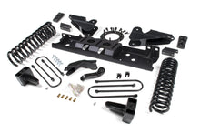 Load image into Gallery viewer, 19-24 RAM 3500 4.5 Inch Radius Arm Bracket 3 Inch Rear Block With Overload Diesel 6-Bolt T-Case Fox Adventure Shocks Zone Offroad