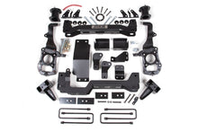 Load image into Gallery viewer, 21-24 Ford F-150 With CCD 4WD 6 Inch Lift Kit 5 Inch Rear Block Spacer Front Rear Shock Relocation No Shocks Zone Offroad