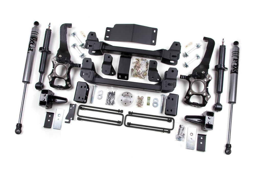 09-12 Ford F-150 6 Inch Lift Kit Fox Shocks Zone Offroad
