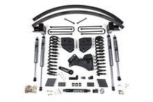 Cargar imagen en el visor de la galería, 17-19 Ford F-250/F-350 Super Duty 6 Inch Lift Kit 4 Inch Rear Block &amp; AAL Diesel 2 Leaf Main Fox Adventure Shocks Adventure Series Shocks Zone Offroad