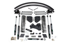 Load image into Gallery viewer, 17-19 Ford F-250/F-350 Super Duty 6 Inch Lift Kit 3 Inch Rear Block Diesel 3 Leaf Main Nitro Shocks Zone Offroad
