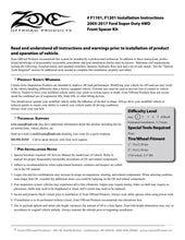 Load image into Gallery viewer, Zone 2 in. Suspension Leveling Lift Kit | ZONF1201 | 2005 - 2025 Ford F250 / F350 / F450 / F550 Superduty