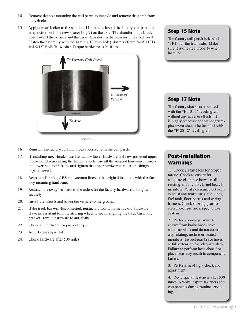 Zone 2 in. Suspension Leveling Lift Kit | ZONF1201 | 2005 - 2025 Ford F250 / F350 / F450 / F550 Superduty