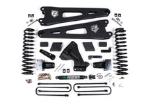 Load image into Gallery viewer, 23-24 Ford F-250/F-350 Super Duty 4WD 5 Inch Radius Arm Lift Kit 3 Inch Rear Block Gas 2 Leaf Main No Shocks Zone Offroad