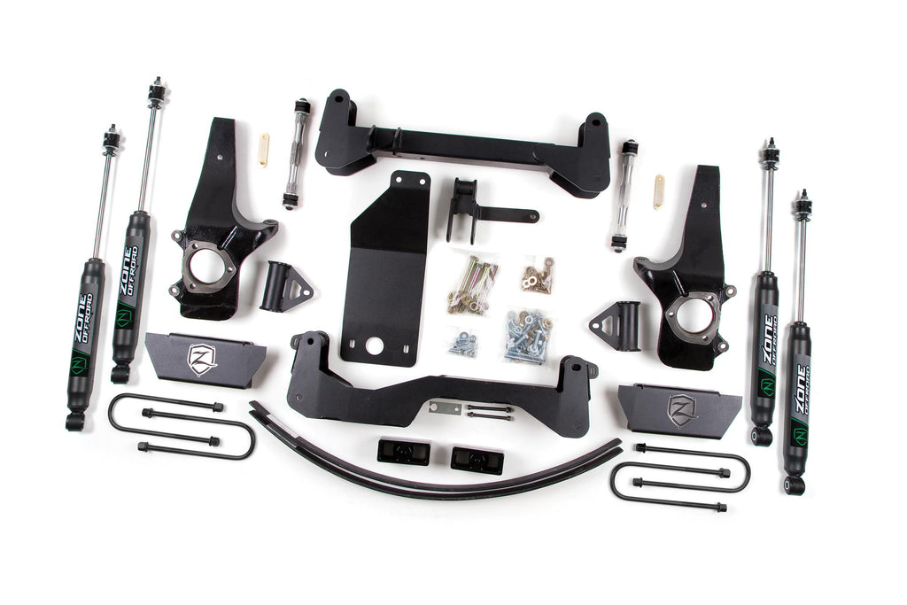 97-03 Ford F-150 6 Inch Lift Kit With Nitro Shocks Zone Offroad