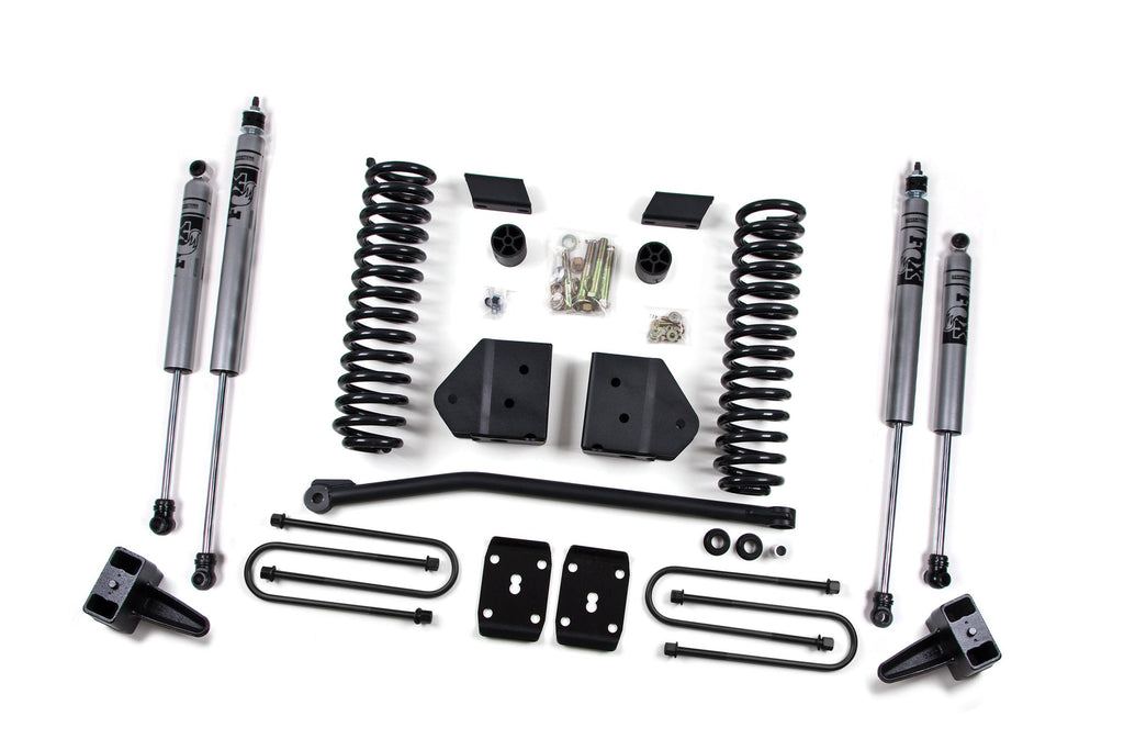 11-16 Ford F-250/F-350 Super Duty 4 Inch Lift Kit With Overload Gas Fox Shocks Zone Offroad