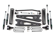 Load image into Gallery viewer, 05-07 Ford F-250/F-350 Super Duty 4 Inch Radius Arm Lift Kit Diesel Fox Adventure Shocks Zone Offroad