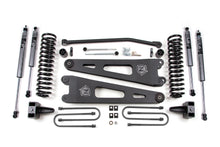 Load image into Gallery viewer, 05-07 Ford F-250/F-350 Super Duty 4 Inch Radius Arm Lift Kit Diesel Fox Adventure Shocks Zone Offroad
